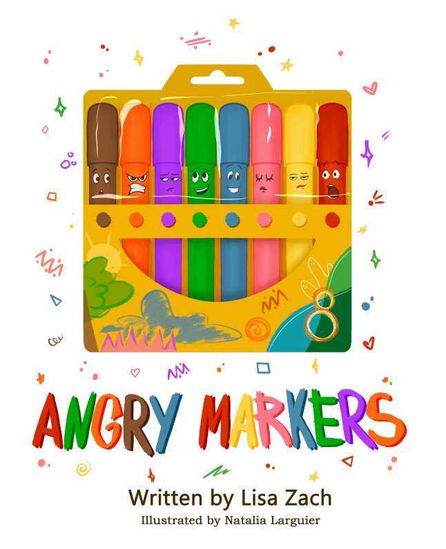Angry Markers Book